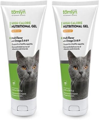 TOMLYN Nutri-Cal for Cats High Calorie Dietary Supplement, 4.25-Ounce Tube Pattern