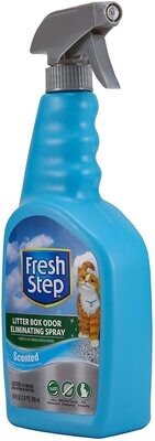 Fresh Step Cat Litter Box Odor Eliminators and Cleaning Sprays | Cat Deodorizers For Litter Box to Combat Pet Odors and Neutralize Smells | Destroys Odors to Keep Your Home Clean