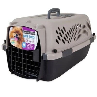 Petmate Doskocil Pet Taxi Dog Kennel, 24″L (24″ L x 15.2″ W x 11.8″ H)