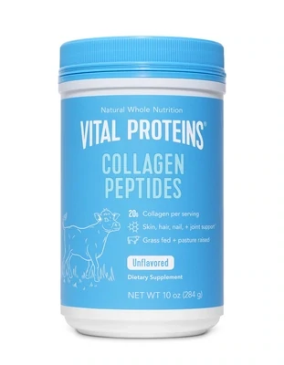 ​Vital Proteins Collagen Peptides Powder, Promotes Hair, Nail, Skin, Bone and Joint Health, Zero Sugar, Unflavored 10 OZ