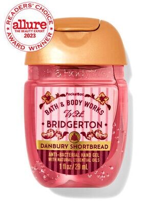 LIMITED EDITION* * Bath &amp; Body Works "BRIDGERTON" &amp; Shondaland - PocketBac - Danbury Shortbread PocketBac Hand Sanitizer