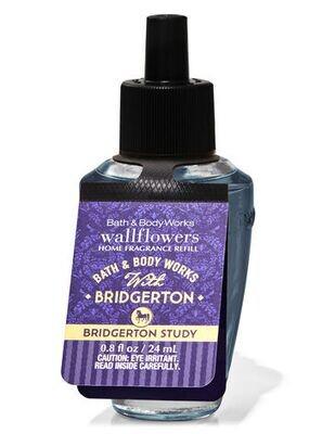 * *LIMITED EDITION* * Bath &amp; Body Works "BRIDGERTON" &amp; Shondaland - (Wallflowers REFILL) - Bridgerton Study Wallflowers Fragrance Refill