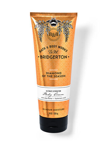( 1 ) * *LIMITED EDITION* * Bath &amp; Body Works "BRIDGERTON" &amp; Shondaland - Diamond Of The Season Cream Ultimate Hydration Body Cream