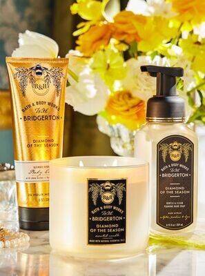 ( 1 ) * *LIMITED EDITION* * Bath &amp; Body Works "BRIDGERTON" &amp; Shondaland - Diamond Of The Season Cream Ultimate Hydration Body Cream