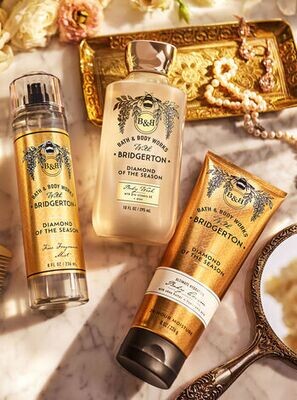 LIMITED EDITION* * Bath &amp; Body Works "BRIDGERTON" &amp; Shondaland - Diamond Of The Season Body Wash