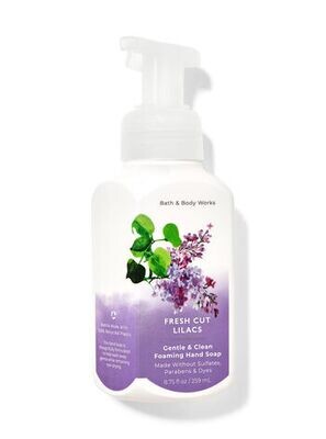 (((1))) Bath &amp; Body Works Fresh Cut Lilacs Gentle &amp; Clean Foaming Hand Soap