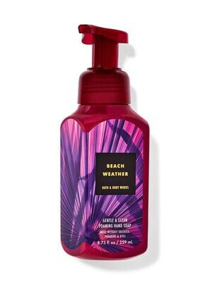 (((1))) Bath &amp; Body Works Beach Weather Gentle &amp; Clean Foaming Hand Soap