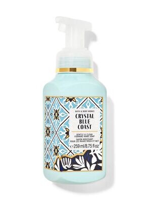 (((1))) Bath &amp; Body Works Crystal Blue Coast Gentle &amp; Clean Foaming Hand Soap