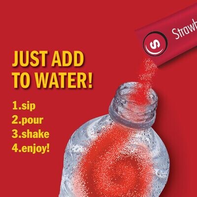 Skittles Singles To Go Variety Pack, Powdered Drink Mix, Zero Sugar, Low Calorie, Includes 4 Flavors: Green Apple, Strawberry, Grape, Orange, 1 Box (30 Single Servings) -($3.00 per tube/serving)