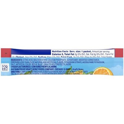 Crystal Light Sugar-Free Fruit Punch On-The-Go Powdered Drink Mix 10 Count - (works out as $4.90 per TO-GO tube)​ - 10 SERVINGS