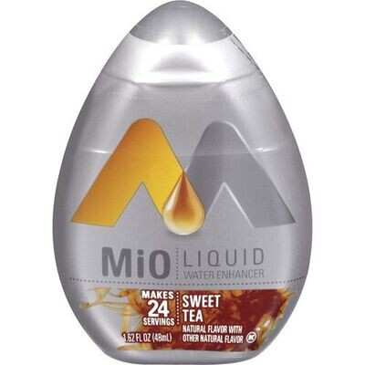 (1) MiO SWEET TEA Liquid Water Enhancer Drink Mix, 1.62 fl oz Bottle, As seen on TikTok, 1.62 Fl Oz (Pack of 1) - 24 SERVINGS (1) MiO SWEET TEA Liquid Water Enhancer Drink Mix, 1.62 fl oz Bottle, As seen on TikTok, 1.62 Fl Oz (Pack of 1) - 24 SERVINGS