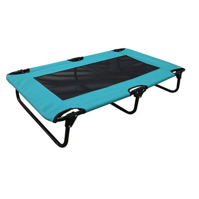 PET COT LARGE ​FOLDABLE - SMALL - TEAL; SIZE: SMALL