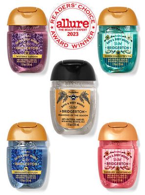 Bath &amp; Body Works *LIMITED EDITION* "BRIDGERTON" &amp; Shondaland - PocketBac - 5 Pack PocketBac Hand Sanitizer - Bridgerton Buzz-worthy Faves - PocketBac Hand Sanitizer 5-Pack