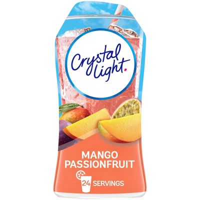Crystal Light Sugar-Free Zero Calorie Liquid Water Enhancer - Mango Passionfruit Water Flavor Drink Mix (1.62 fl oz Bottle) - 24 SERVINGS Crystal Light Sugar-Free Zero Calorie Liquid Water Enhancer - Mango Passionfruit Water Flavor Drink Mix (1.62 fl oz Bottle) - 24 SERVINGS