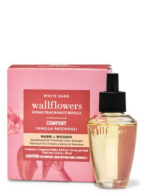 * *Bath And Body Works - Wallflowers - COMFORT - Vanilla Patchouli Wallflowers Refills 2-Pack (0.8 fl oz / 24 ml, Each)
