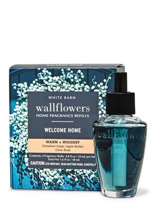 * *FALL / WINTER Christmas 2024* * Bath And Body Works - Wallflowers - ONLINE EXCLUSIVE - Welcome Home Wallflowers Refills 2-Pack (0.8 fl oz / 24 ml, Each)
