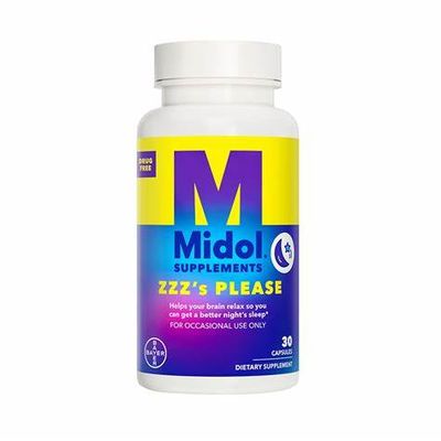 ( 30) Midol Supplements ZZZ’s Please, 1 mg Melatonin Capsule, Sleep Supplement for Adults, Formulated with Melatonin &amp; Passionflower, Sleep Supplements for Better Sleep, 30 Count; Brand: Midol-2025/11