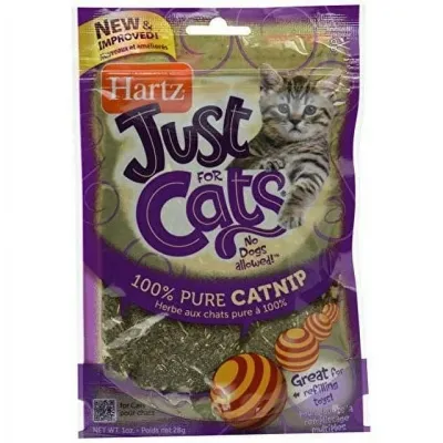 **Hartz Just For Cats 100% Pure CATNIP Pouch, 1 oz.