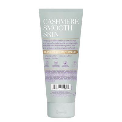 ((1)) * eos CASHMERE Skin Collection Pre-Shave Scrub- Vanilla Cashmere Scented, Body Scrub, 7 fl oz
