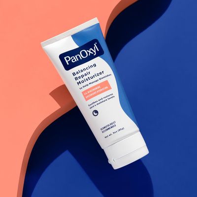 (1) PanOxyl PM Balancing Repair Moisturizer with Niacinamide, Ceramides and Cica, Hydrating Face Moisturizer, Acne Prone Skin and Dry Skin, Non-Comedogenic Night Face Moisturizer, 3 oz