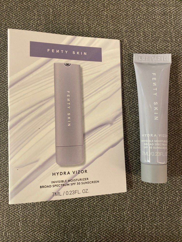 ((((1)))) FENTY SKIN Hydra Vizor Invisible Moisturizer Broad Spectrum SPF 30 Sunscreen with Niacinamide - SAMPLE SIZE | TRIAL SIZE 7ml / 0.23 oz