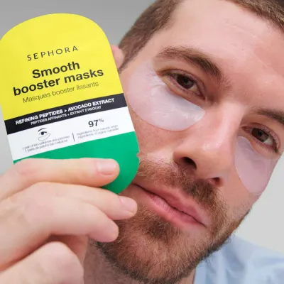 (((1))) SEPHORA COLLECTION Booster Eye Mask Smooth + Peptides - 1 PAIR
