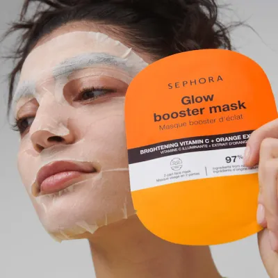 SEPHORA COLLECTION Booster Face Mask Brighten + Glow - 1 MASK