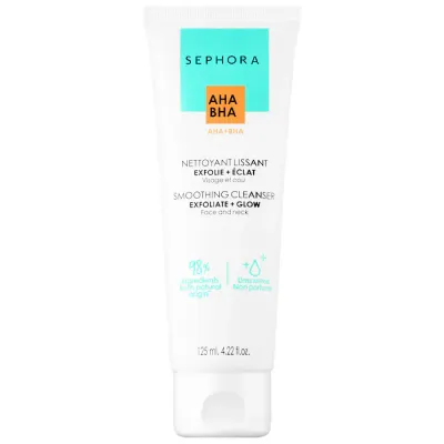 (((1))) SEPHORA COLLECTION - Smoothing Cleanser with AHA + BHA