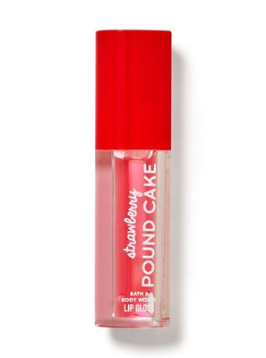 (((1))) BATH AND BODY WORKS Strawberry Pound Cake Lip Oil / Lip Gloss