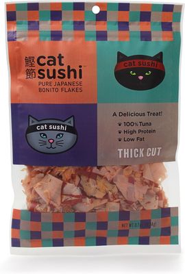 * Cat Sushi Bonito Flakes, Thick Cut, 0.7 oz; Brand: Cat Sushi - (LARGE Pack)