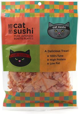 Cat Sushi Bonito Flakes, Classic Cut, 0.7oz; Brand: Cat Sushi - (LARGE Pack)