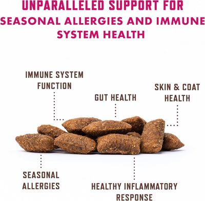 Rocco &amp; Roxie Allergy Relief for Cats, Cat Supplements &amp; Vitamins, Probiotics to Support Gut Health, Fish Oil for Skin, Sneezing &amp; Itching from Seasonal Allergies, Tart Cherry Immune System Support
