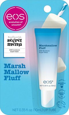 ((1)) * eos 24H Moisture Super Balm - SECRET MENU - Marshmallow Fluff, Lip mask, Moisturizing, Lip Treatment, Limited-Edition Skincare, 0.35 fl oz - LIMITED EDITION