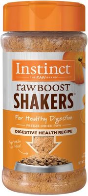 * Instinct Raw Boost Shakers, Freeze-Dried Powder, Cat Food Topper - Digestive Health, 5.5 oz. Bottle