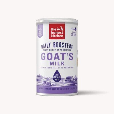 * The Honest Kitchen Human Grade Instant Goat's Milk with Probiotics for Dogs and Cats, 5.2 Ounces; Brand: The Honest Kitchen; ​Flavour Name: Goat's Milk