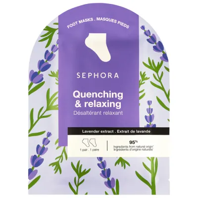 SEPHORA COLLECTION Nourishing Foot Mask in Coconut + Lavender - 1 PAIR