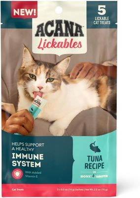 ACANA™ Lickables Tuna Recipe Cat Treat, Pack of 5 - (works out as $13.80 per tube)