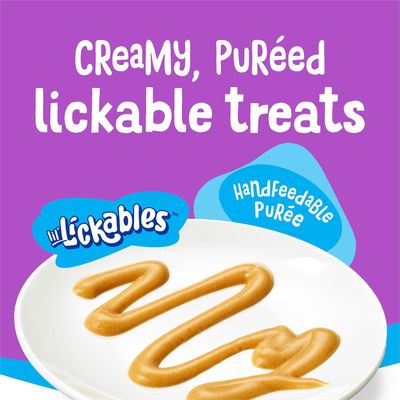 * Purina Friskies Lil’ Lickables with Tuna Lickable Cat Treats - 16 oz (Pack of 32) - ​(works out as $11.50 per tube)
