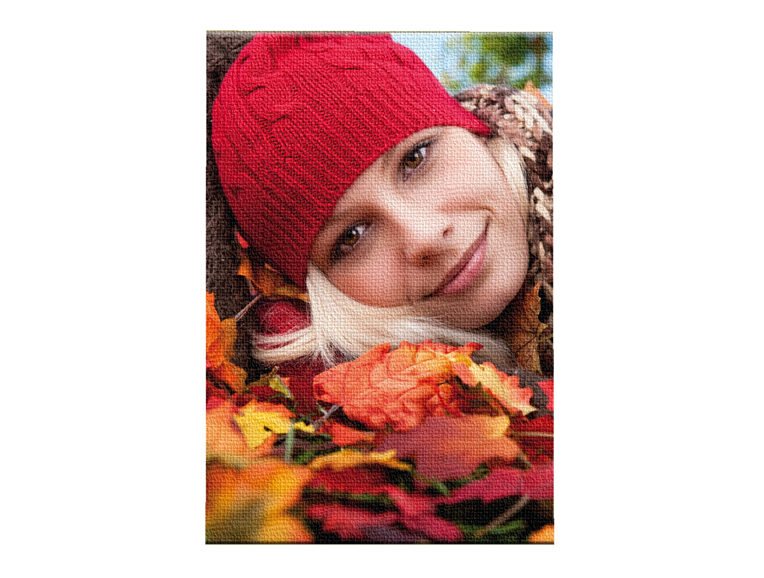 Lærred Vertikalt, Ramme: Uden ramme, Størrelse: 20x30