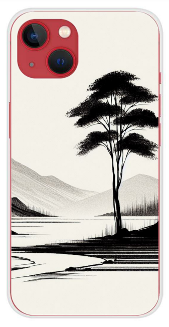 Coque paysage arbre
