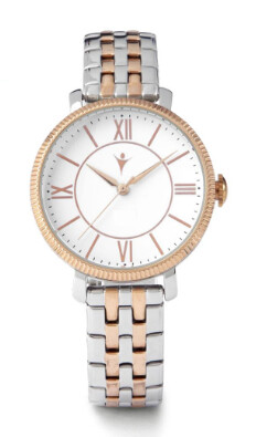 Reloj Size Bitone White