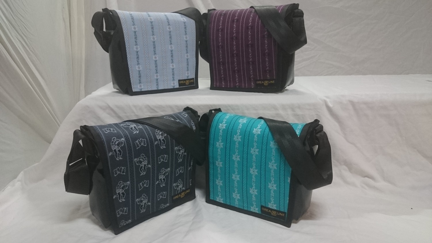 Handtasche klein / Edelweiss / Schwinger / Winzer in diversen Farben ab