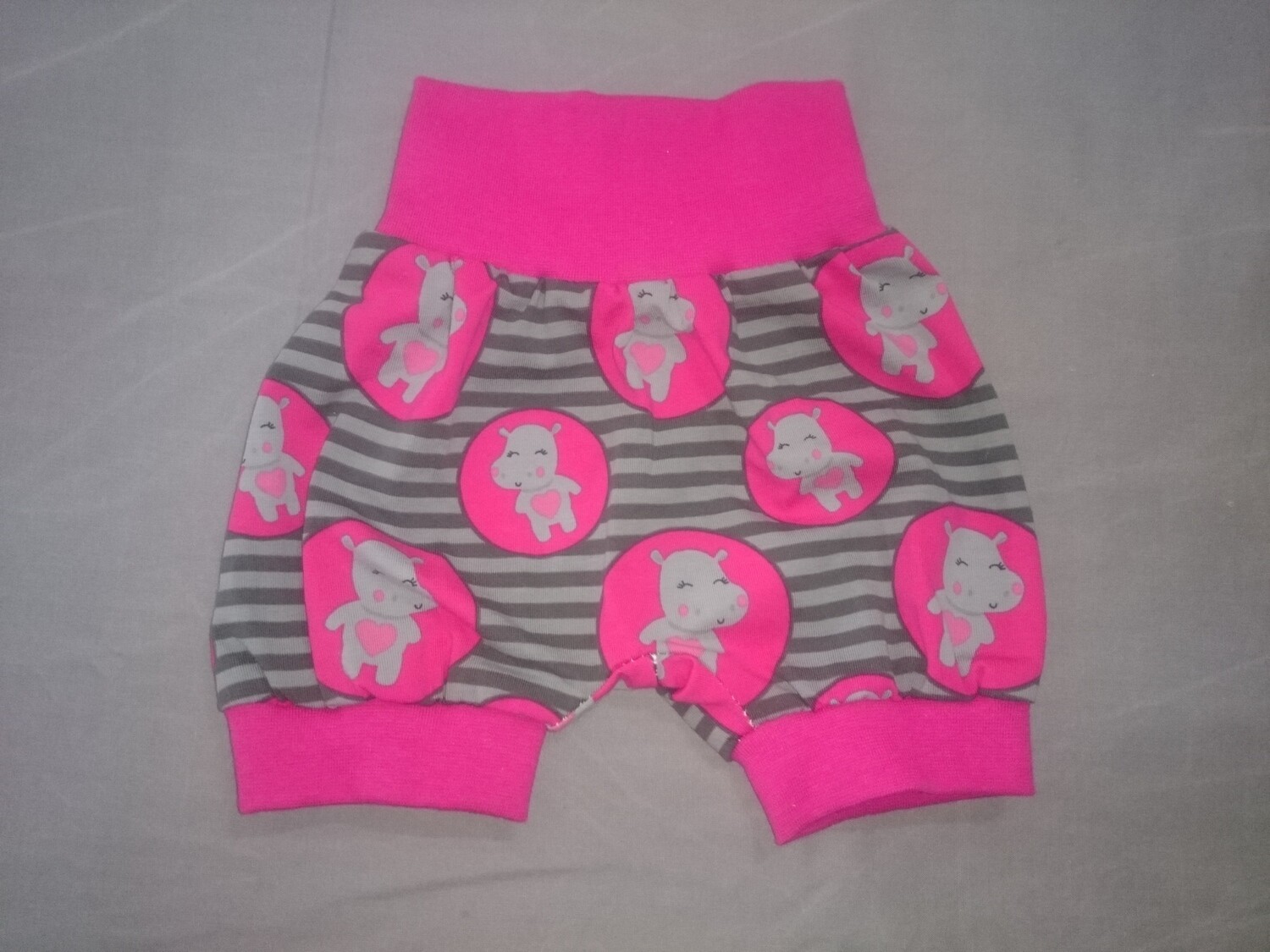 Ballon-Shorts Hippo pink ab