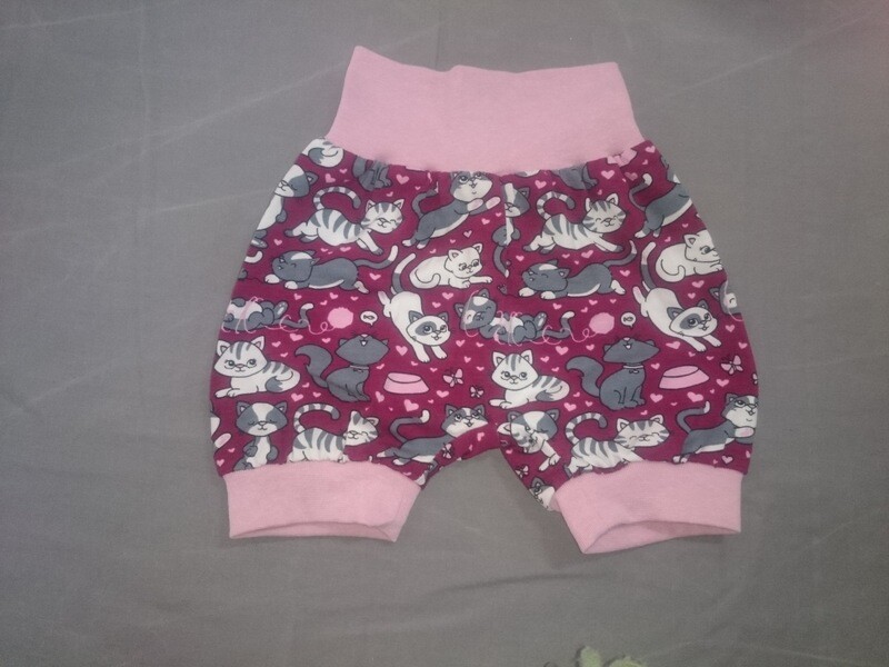 Ballon-Shorts Katzen