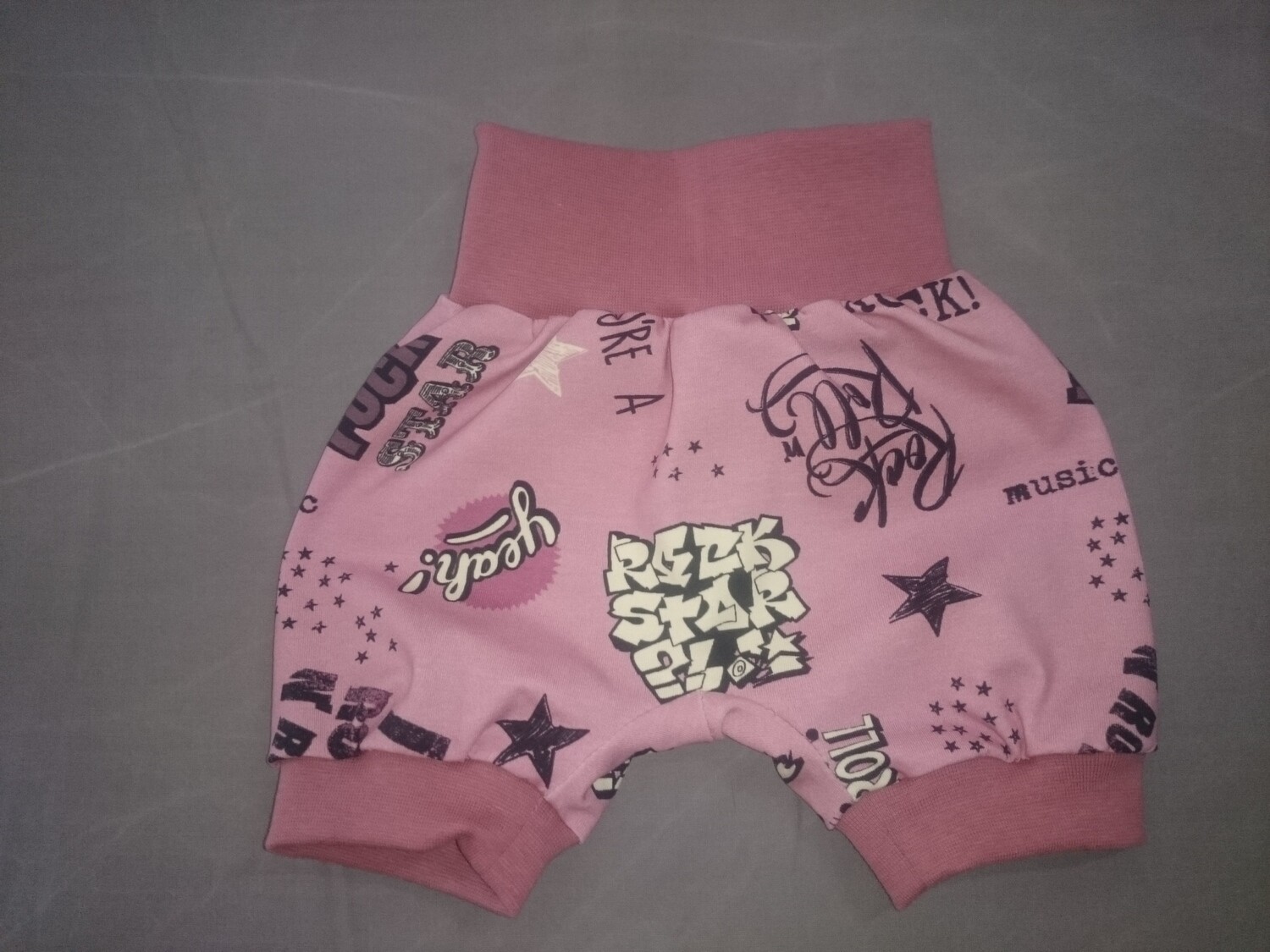 Ballon-Shorts Rockstar rosa ab