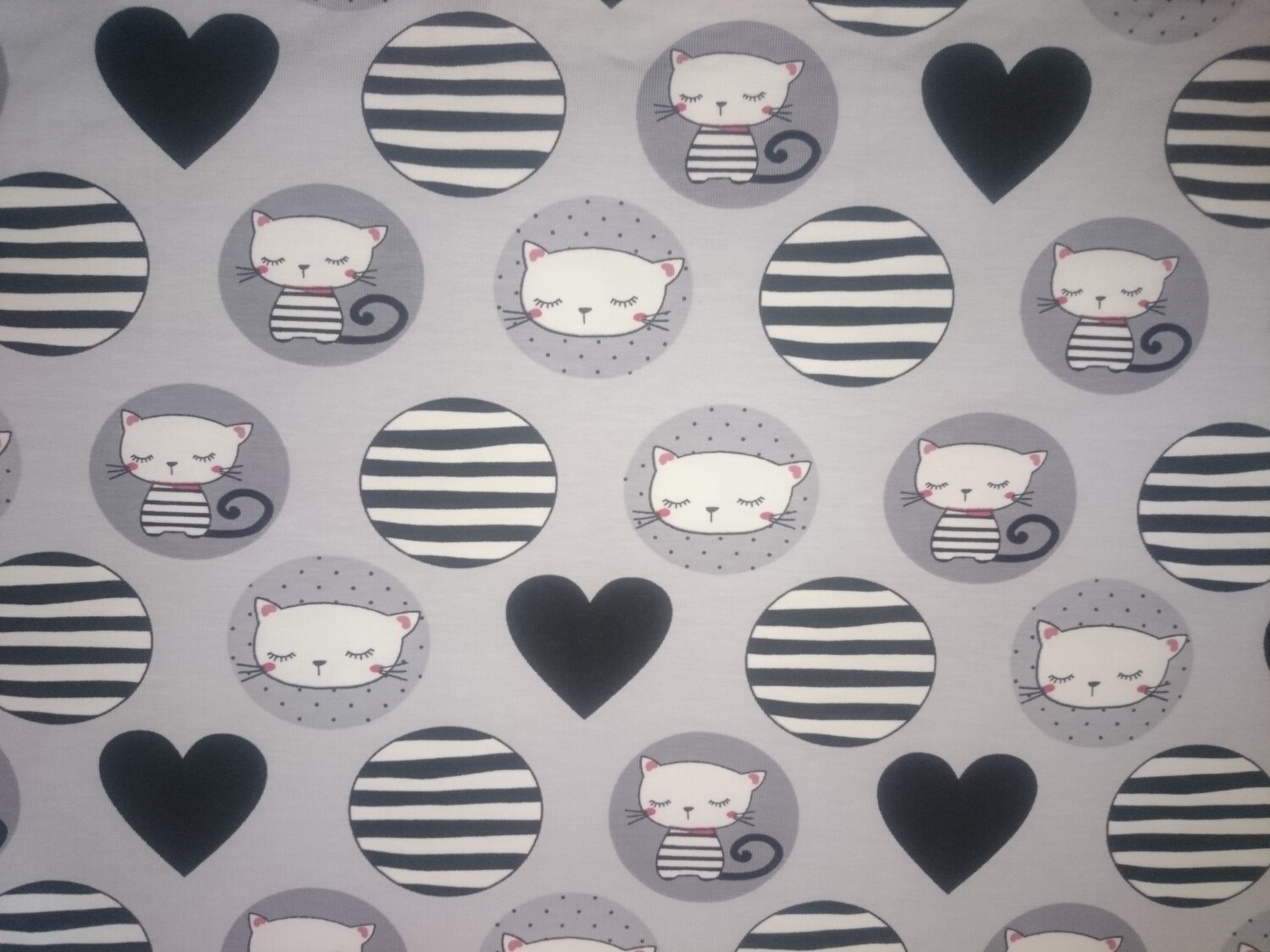 Ballon-Shorts Katze grau