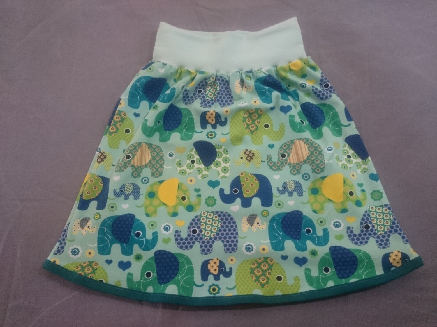 Jersey-Rock Elefant Aqua mint