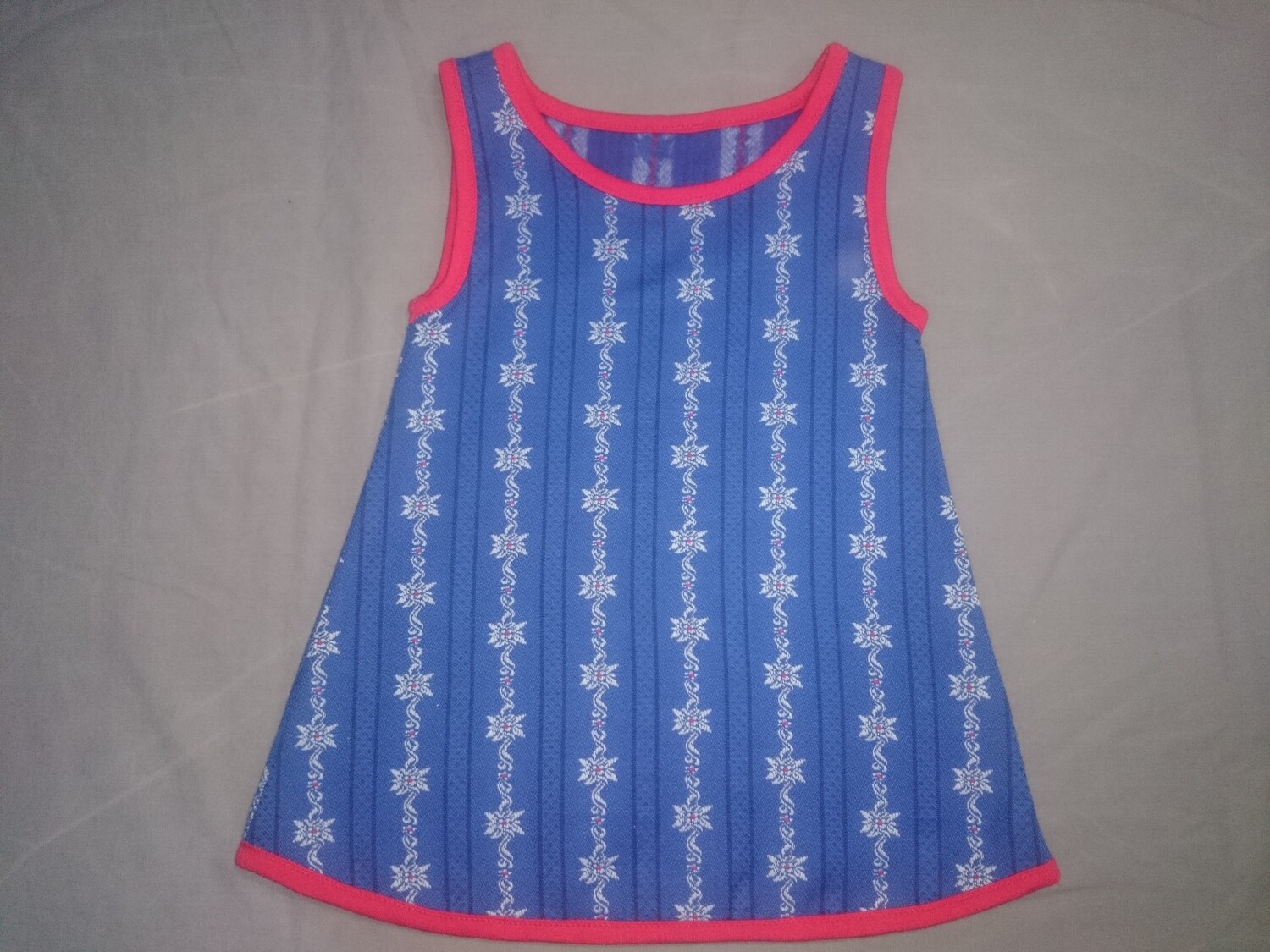 Trägerkleid Edelweiss blau ab