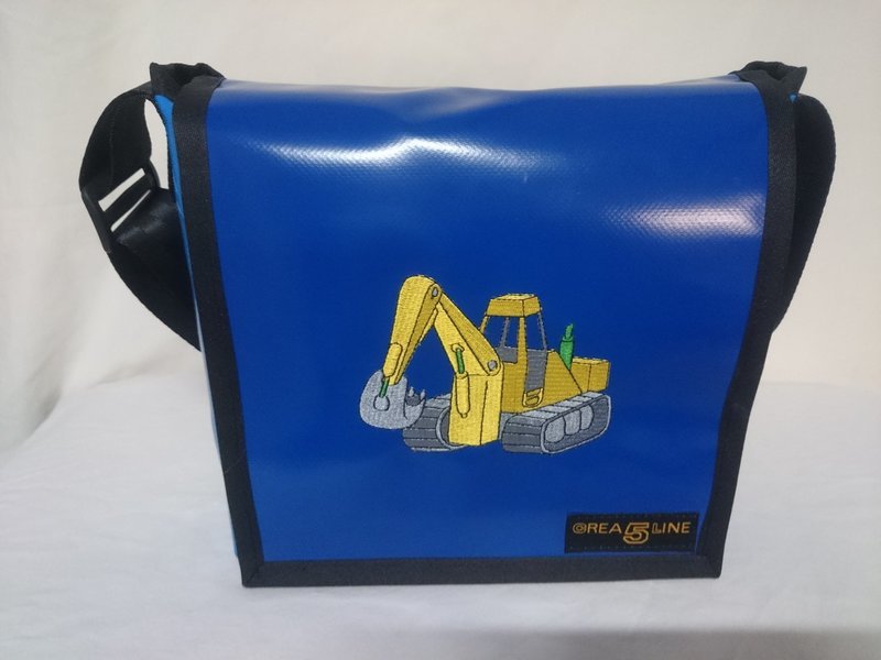Kindergartentasche Bagger