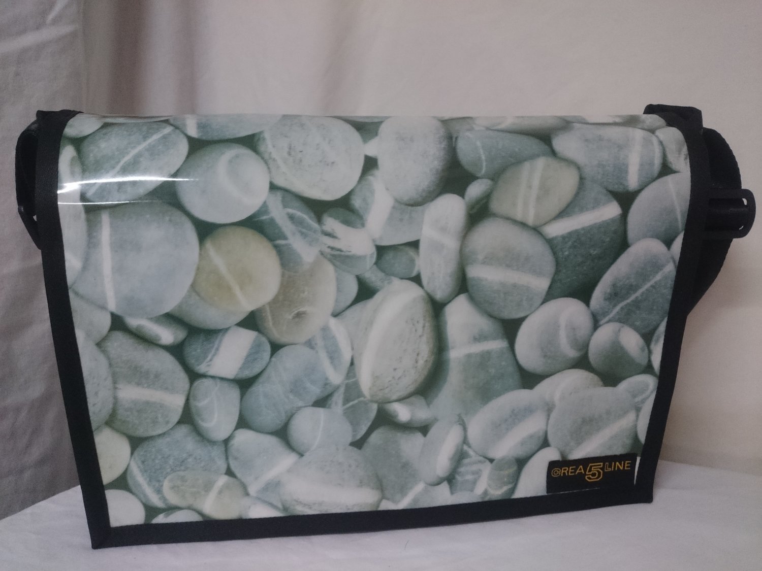 Handtasche/Laptoptasche/Wickeltasche Steine ab